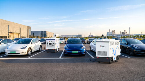 Últimas noticias de la empresa sobre A medida que la cuota de estacionamiento de vehículos eléctricos sigue aumentando, ¿cuántos cargadores móviles de vehículos eléctricos debe pilotar un estacionamiento?