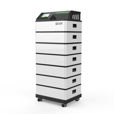 Un buen precio. Almacenamiento inteligente de baterías apilables de 40KW LiFePO4 Almacenamiento de energía para el hogar apilado en línea