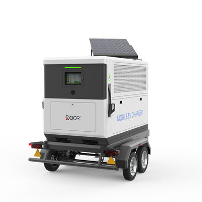 calidad 180KW 210KWH Soluciones de carga de vehículos eléctricos móviles Cargador móvil de vehículos eléctricos con paneles fotovoltaicos fábrica